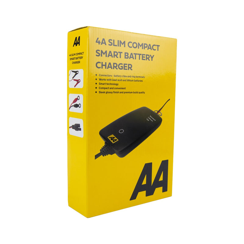 AA 4A Slim Compact Smart Car Van Battery Charger - View 2