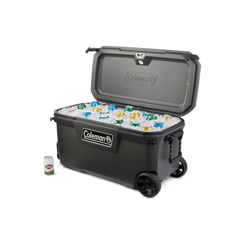 Coleman 100QT Convoy Wheeled Cooler Box Coleman - UK Camping And Leisure