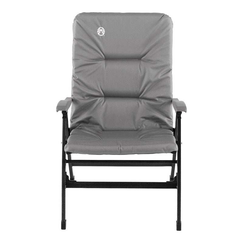 Coleman Recliner Chair Camping Garden Padded Caravan 8 Position Folding Seat Coleman - UK Camping And Leisure