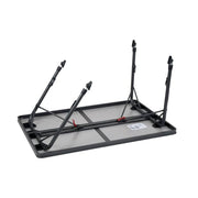 Crespo Table AP/272 120 x 80cm Black Crespo - UK Camping And Leisure
