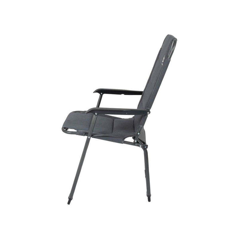 Bo-Camp Chair Copa Rio Air xl Padded Aluminium Grey Bo-Camp - UK Camping And Leisure