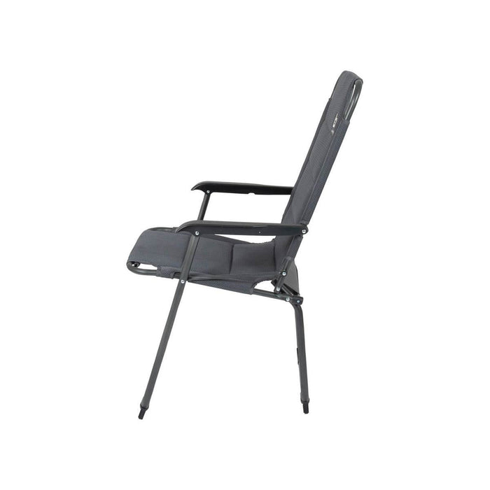 Bo-Camp Chair Copa Rio Air xl Padded Aluminium Grey Bo-Camp - UK Camping And Leisure