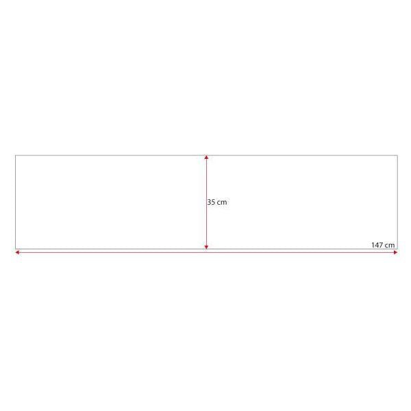 Isabella Wheel arch cover. double grey std. 36 cm