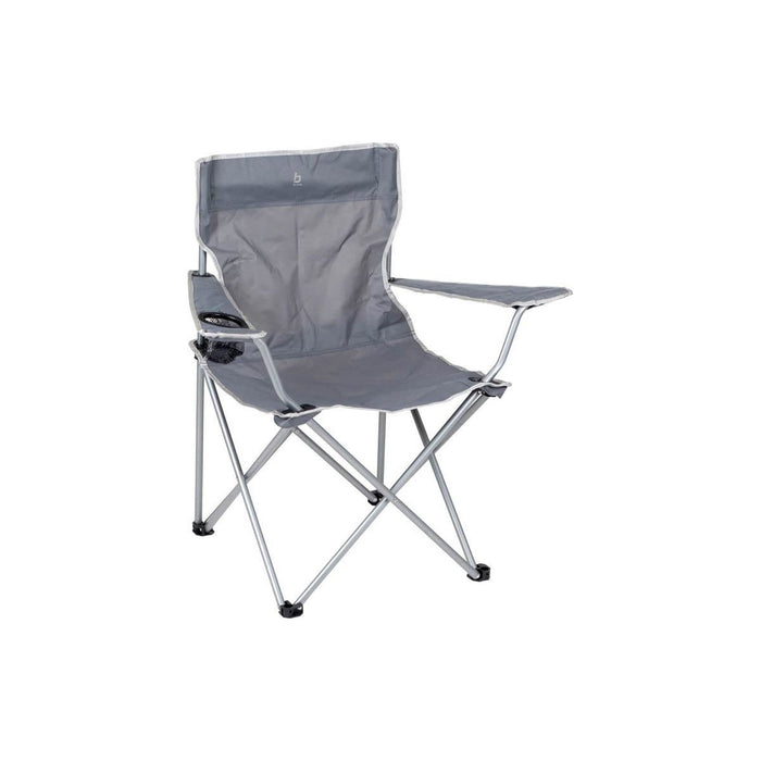 Bo-Camp Folding Chair Compact Steel Grey Bo-Camp - UK Camping And Leisure