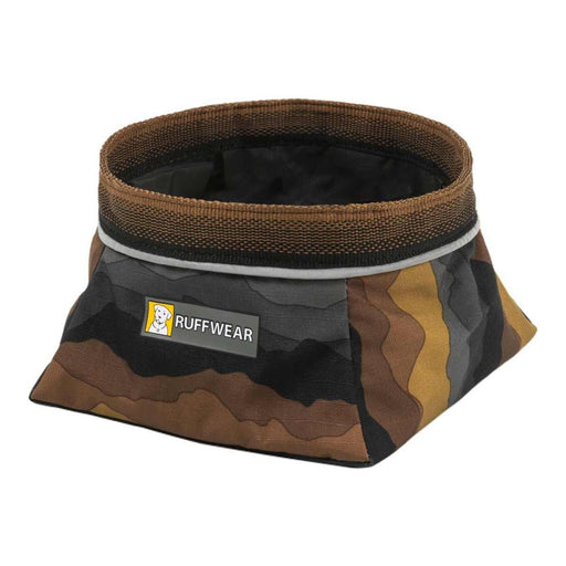 Ruffwear Quencher Dog Bowl with Moonlight Mountains Print (Medium) Ruffwear - UK Camping And Leisure