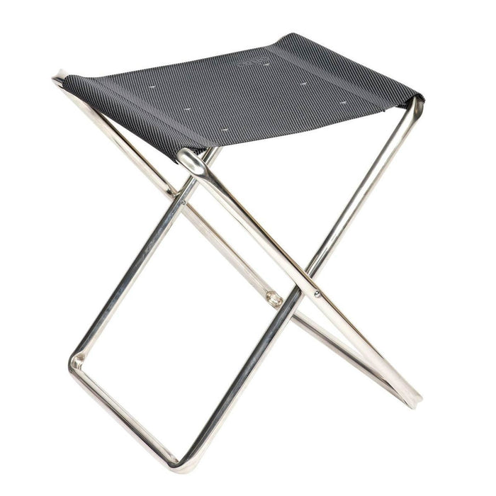 Crespo Stool/Footrest AL/302 Dark Grey Crespo - UK Camping And Leisure