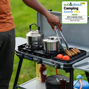 Campingaz Camping Kitchen 2 Multi Cook Plus Gas Stove Raised - View 5