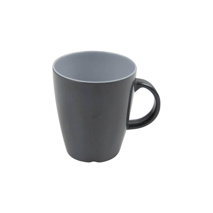 Gimex Vivid Line Mug Grey 380ml 4 Pieces Gimex - UK Camping And Leisure
