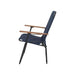 Bo-Camp Industrial Collection Chair Jefferson M Blue Bo-Camp - UK Camping And Leisure