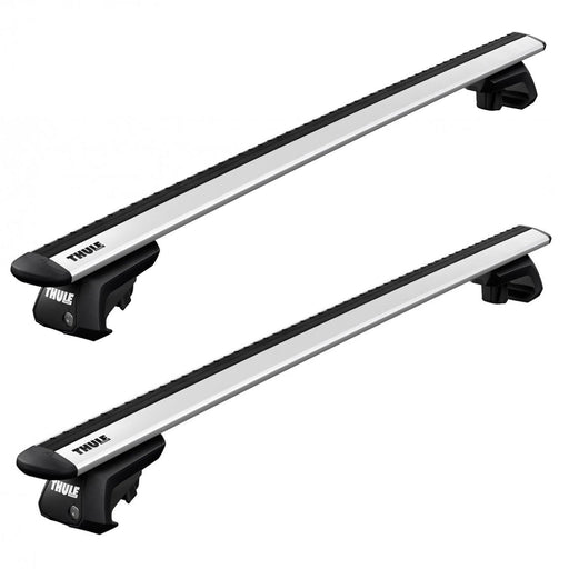 Thule WingBar Evo Roof Bars Aluminum fits Cadillac SRX 2005-2009 SUV 5-dr with Raised Rails Thule - UK Camping And Leisure