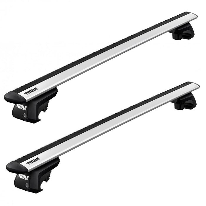 Thule WingBar Evo Roof Bars Aluminum fits Cadillac SRX 2005-2009 SUV 5-dr with Raised Rails Thule - UK Camping And Leisure