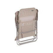 Crespo Beach Chair AL/205 Beige Crespo - UK Camping And Leisure