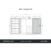 Outdoor Revolution Airedale 6.0S Air Tent 6 Berth Family Tent IncFootprint - View 16