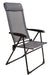 Quest Hygrove Recline Grey Camping Chair Quest - UK Camping And Leisure