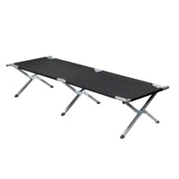 Leisurewize Aluminium Camping Bed Foldable Raised Camp Bed -120kg