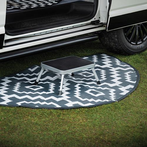Maypole Aztec Caravan Campervan Awning Carpet (1.8m Semi Circle) Maypole - UK Camping And Leisure