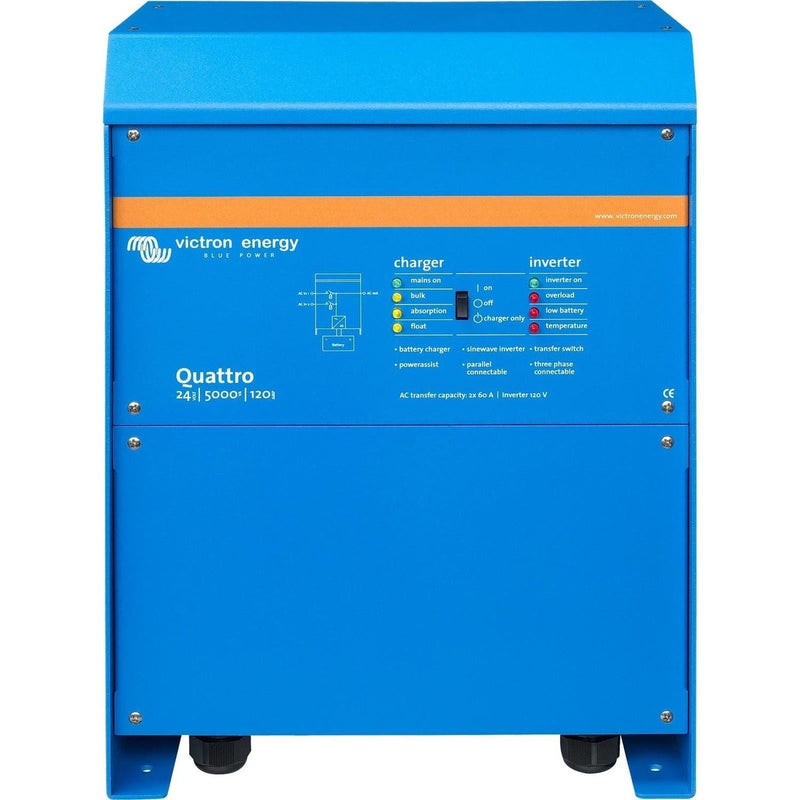 Victron Quattro Inverter Charger (24V / 5000VA / 120A) Victron - UK Camping And Leisure