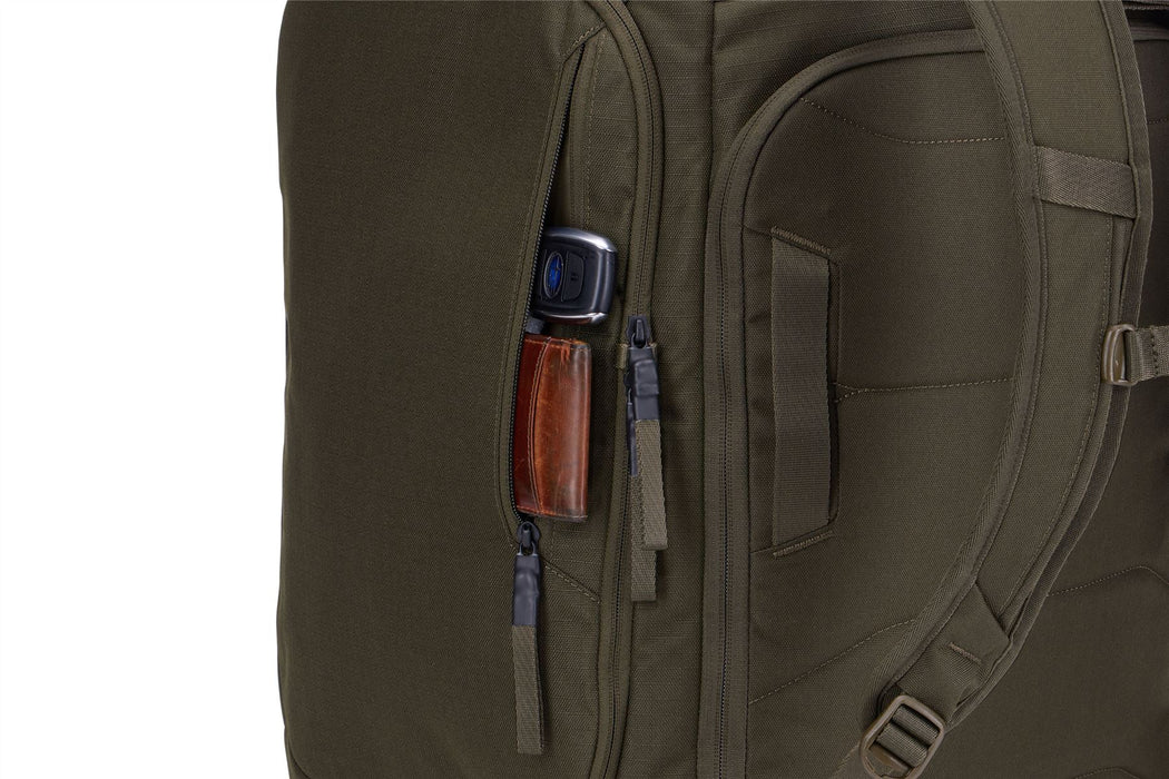 Thule RoundTrip Snowboard and ski boot backpack 60L deep khaki Thule - UK Camping And Leisure