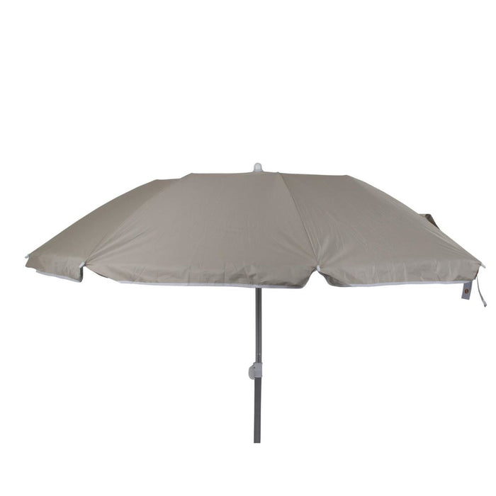 Bo-Camp Parasol Compact 3 Pieces Polyester Dia 160cm Sand Bo-Camp - UK Camping And Leisure