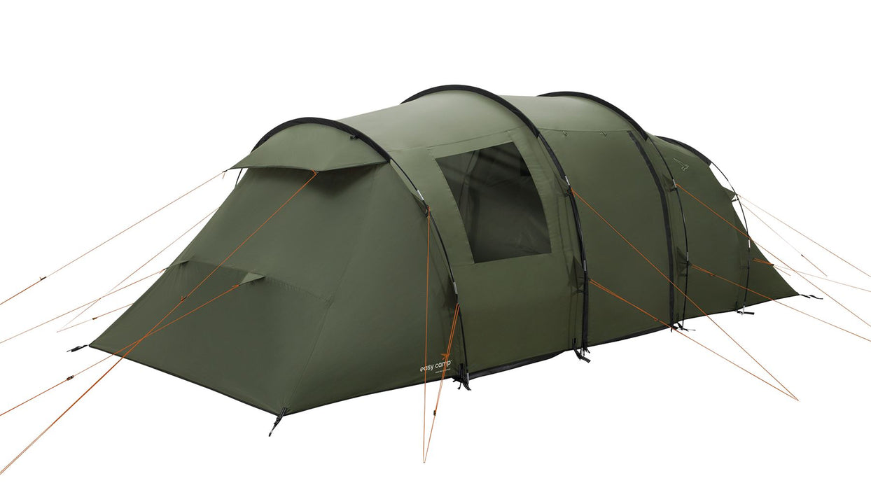 Easy Camp Leka Twin 6 Pole Tent Green 6 Person Easy Camp - UK Camping And Leisure