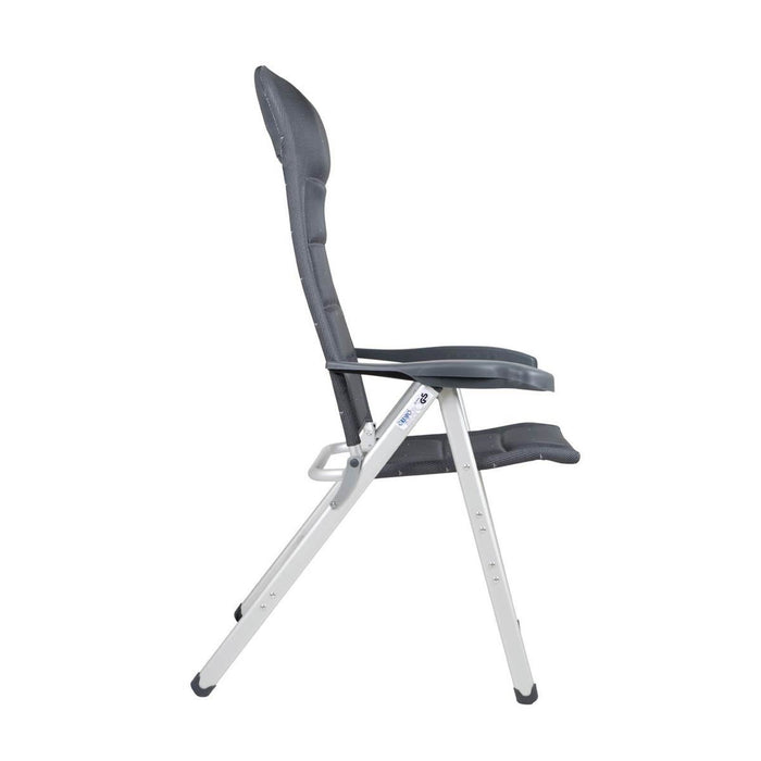 Crespo Chair AL/238 Deluxe Dark Grey Crespo - UK Camping And Leisure