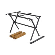 Bo-Camp Urban Collection Table Maryland Bamboo 111 x 72cm Bo-Camp - UK Camping And Leisure