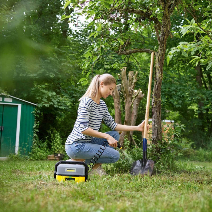 Karcher OC3 Portable Cleaner Outdoor Washing 5 Bar Pressure Karcher - UK Camping And Leisure