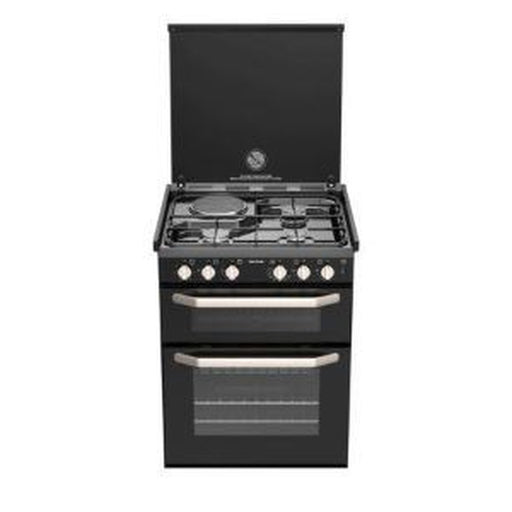 K1520 Dual Fuel Cooker 3 Gas Burners + 1 Hotplate Sck42199-Sp UK Camping And Leisure - UK Camping And Leisure