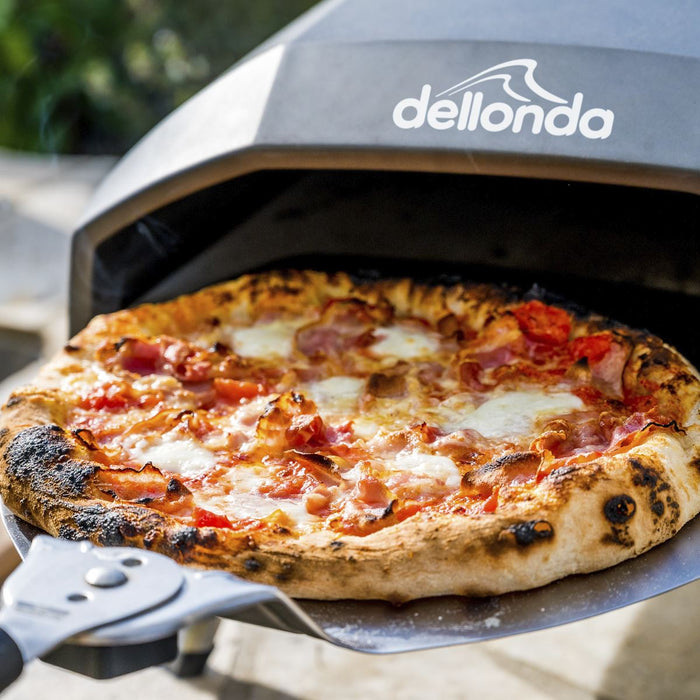 Dellonda Gas Pizza Oven with Water-Resistant Cover/Carry Bag & 12" Pizza Peel Dellonda - UK Camping And Leisure