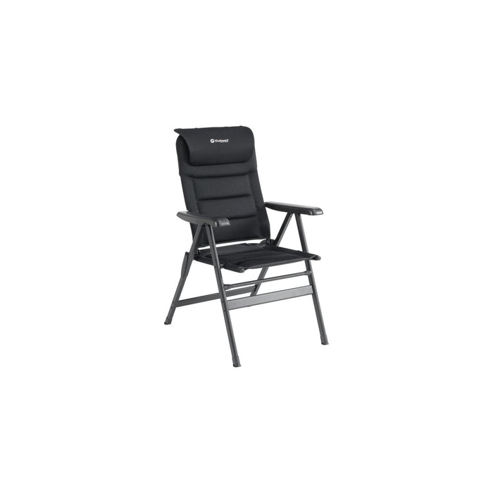 Outwell Kenai Adjustable Folding Camping Caravan Motorhome Chair Black