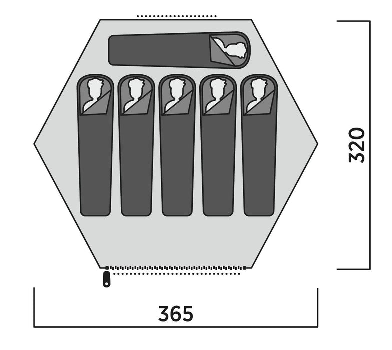 Easy Camp Sandland Yurt Tent Dark Sand 6 Person Easy Camp - UK Camping And Leisure