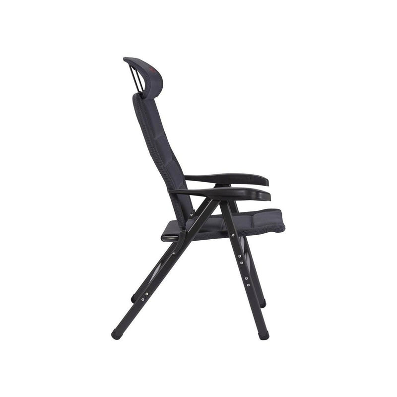 Crespo Chair AP/238 Air Deluxe Compact Grey Crespo - UK Camping And Leisure