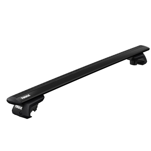Thule WingBar Evo Roof Bars Black fits MG EHS 2025- 5 doors with Flush Rails Thule - UK Camping And Leisure