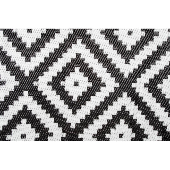 Bo-Camp Urban Collection Chill Mat Lewisham Black/White L Bo-Camp - UK Camping And Leisure