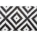 Bo-Camp Urban Collection Chill Mat Lewisham Black/White L Bo-Camp - UK Camping And Leisure