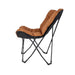 Bo-Camp Industrial Collection Butterfly Chair Himrod Clay Bo-Camp - UK Camping And Leisure
