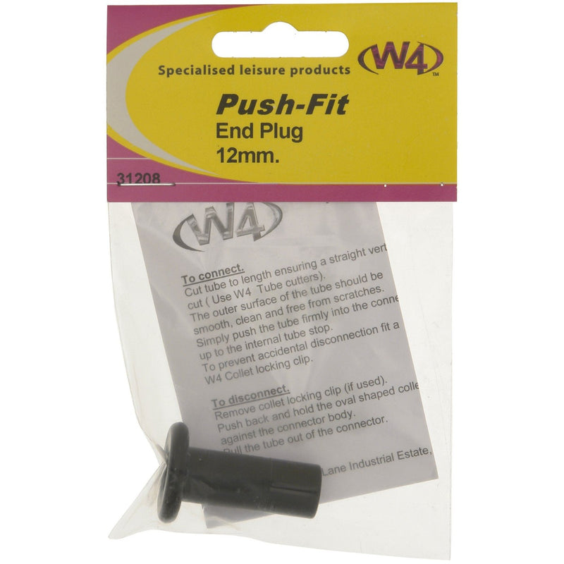 W4 End Plug 12Mm 31208 W4 - UK Camping And Leisure