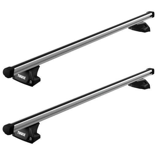 Thule ProBar Evo Roof Bars Aluminum fits Opel Zafira 2007-2011 MPV 5-dr with Flush Rails Thule - UK Camping And Leisure