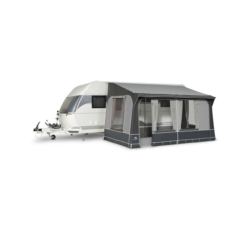 Dorema Quartz 400 Deluxe Caravan Porch Awning | poled frame, breathable, annex, touring caravan