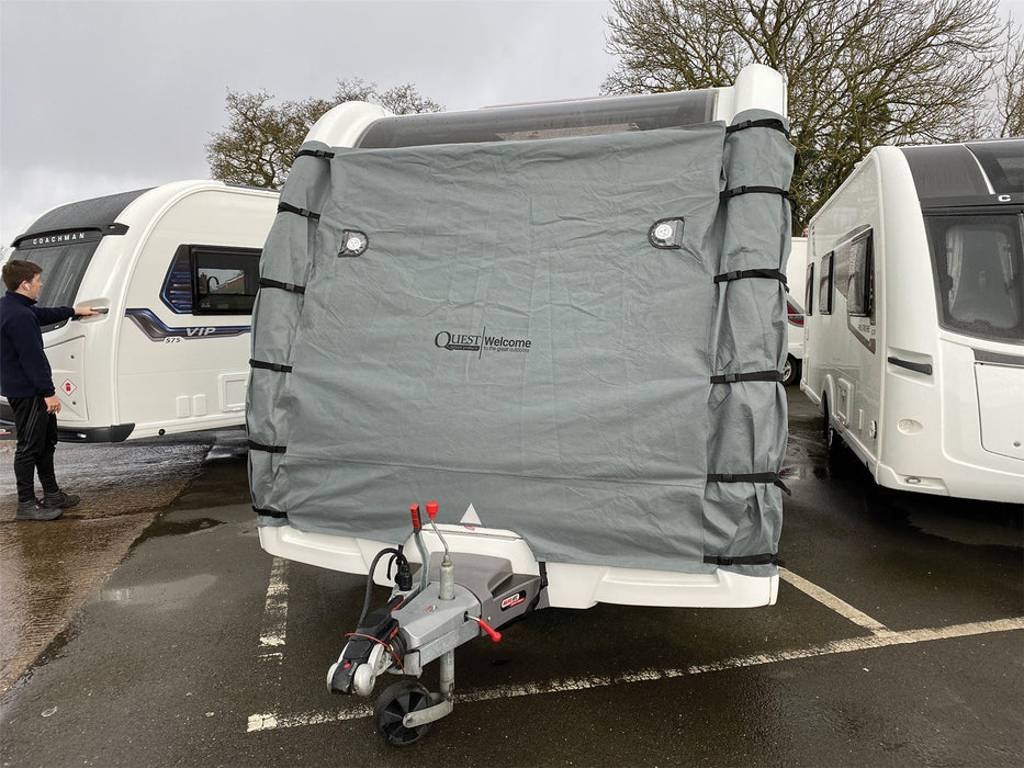 Quest Home is Where You Tow It Breathable Caravan Towing Cover Pro Quest - UK Camping And Leisure