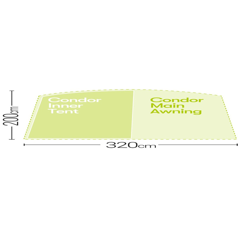 Quest Condor Air 320 Inner Tent Quest - UK Camping And Leisure
