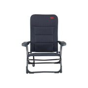 Crespo Beach Chair AP/205 Air Deluxe Grey Crespo - UK Camping And Leisure