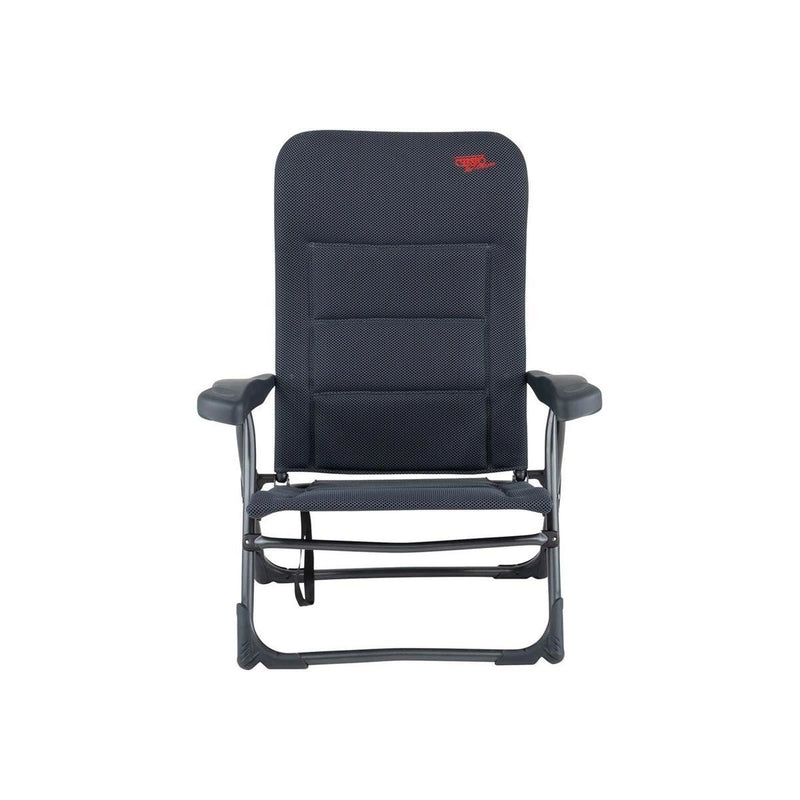 Crespo Beach Chair AP/205 Air Deluxe Grey Crespo - UK Camping And Leisure