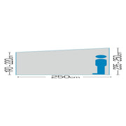 Galaxy 2 Air Full Awning (981cm - 1015 : Size 9 : M) 12037090000002 Quest - UK Camping And Leisure
