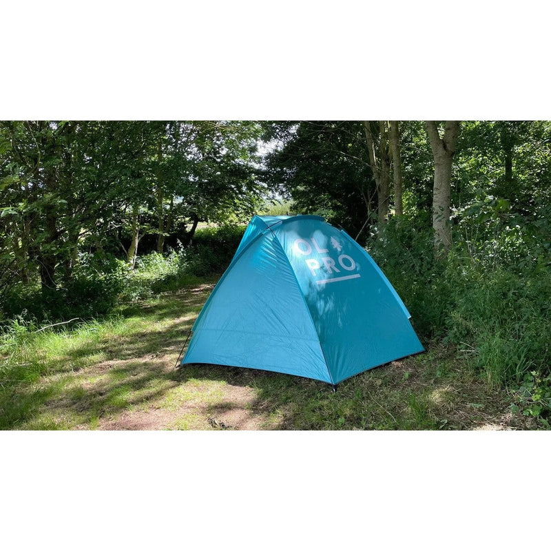 Olpro Beach Tent Shelter Blue - Quick Pitch UV Protection