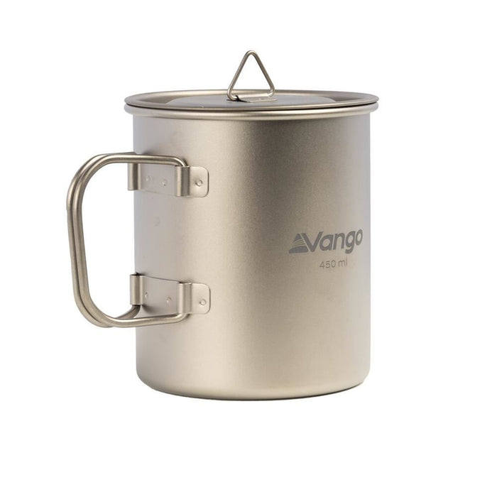 Vango Titanium Single Walled 450ml Mug Titanium Vango - UK Camping And Leisure