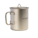 Vango Titanium Single Walled 450ml Mug Titanium Vango - UK Camping And Leisure