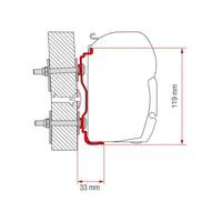 Fiamma Adapter Hymer 2016 300: Improve Your Camper with Easy to Fit Kit