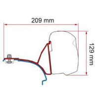 F43 Vw T5/T6 Multivan With Rail Brackets 98655A739