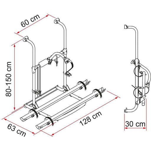 Fiamma Carry-Bike UL Black (02093B86A) Fiamma - UK Camping And Leisure